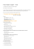 Futur simple en anglais – Cours - CV