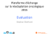 Evaluation - Krebsliga