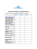 Tableau comparatif des copropriétés visitées