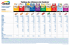 Tableau de référence de Centrum® Supplément de vitamines et