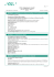 Fiche de données de sécurité