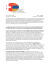 ASA – MISE À JOUR Numéro 13 – mars 2007 GSA – UPDATE