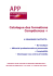 Catalogue APP compétences +