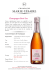 Champagne Rosé Sec - Champagne Marie Césaire