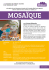 Flyer Mosaïque