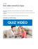 Quiz vidéo sécurité en ligne