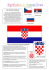 DOC - Drapeau de la Croatie - Pierre