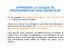 APPRENDRE LA LOGIQUE DE PROGRAMMATION SANS