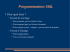 Programmation XML