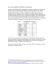 Les tests de rangs (Rho et coefficient de concordance) Le Rho (ρ