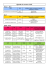 Agenda des vacances 2017