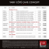 TARIF CÔTÉ CAVE CONCEPT