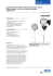 Expansion thermometer with electrical output signal Stainless steel