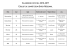 CALENDRIER OFFICIEL CIRCUIT DE COMPÉTITION INTER