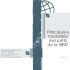 Principales modalités des prêts de la BIRD