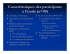 Caractéristiques des participants à l`étude (n=90)