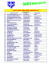 liste des equipes inscrites
