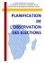 planification de l`observation des elections