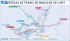 réseau de trains de banlieue de l`amt