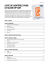 LISTE DE CONTRÔLE POUR LE CLEAN-UP-DAY