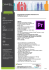 Programme Formation Premiere Pro Perfectionnement