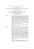 Abstract Résumé Determination of milk components lost in whey