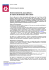 Communiqués de presse