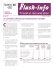 Bulletin Flash-info Travail et rémunération