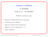 Transport et diffusion