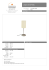 Lampe chevet PIXEL