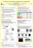 Evolution d`une chaîne de classification d`images SAR