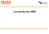 Documents relatifs à l`accounting