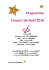 Programme Concert de Noël 2016