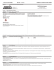 SAFETY DATA SHEET SDS No.: SS0090 GENERAL STORAGE