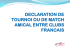 DECLARATION DE TOURNOI OU DE MATCH AMICAL