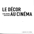 le decor jean-pierre berthome au cinema