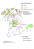 Carte des projets de fusion en cours, arrêtés ou ayant