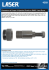 Product Information Sheet | Laser Tools | 4369