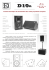 Enceinte acoustique de sonorisation deux voies polyvalente compacte