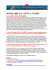 SÉMINAIRE EN LIGNE À VENIR La santé des